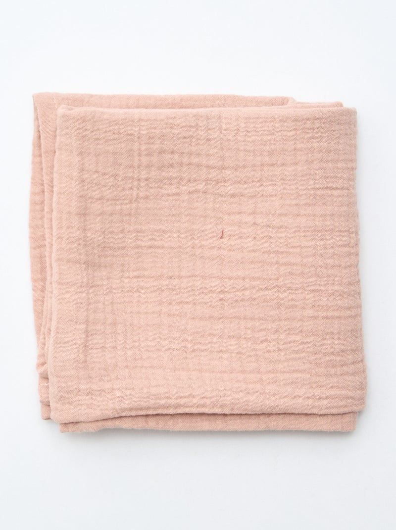 Set di 2 mussoline 'Disney' 'Marie' in doppia garza di cotone 60x60 cm Rosso - Kiabi