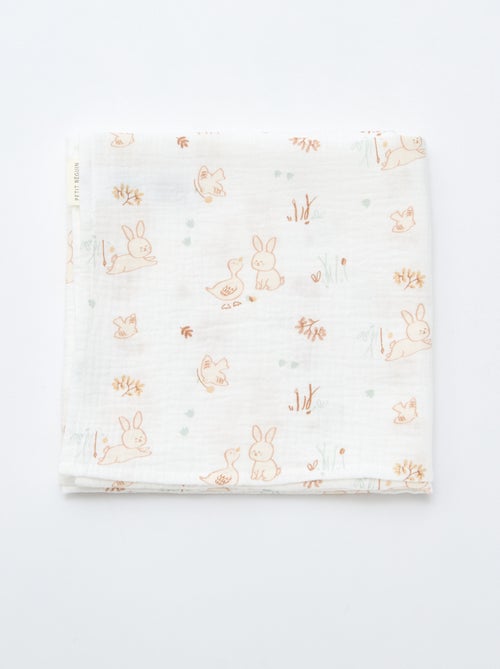 Set di 2 mussoline 'Petit Béguin' - Kiabi