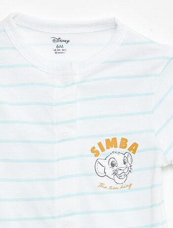 Set di 2 pagliaccetti a maniche corte 'Disney'