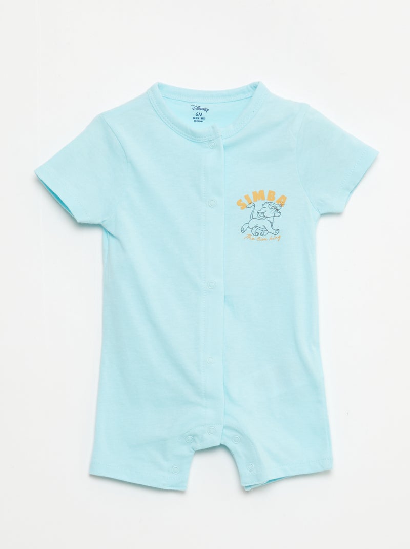 Set di 2 pagliaccetti a maniche corte 'Disney' BIANCO - Kiabi