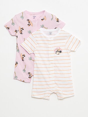 Set di 2 pagliaccetti a maniche corte 'Disney'