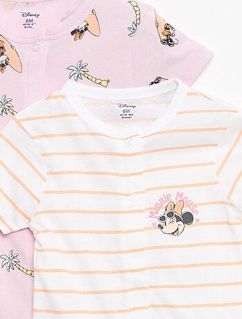 Set di 2 pagliaccetti a maniche corte 'Disney'