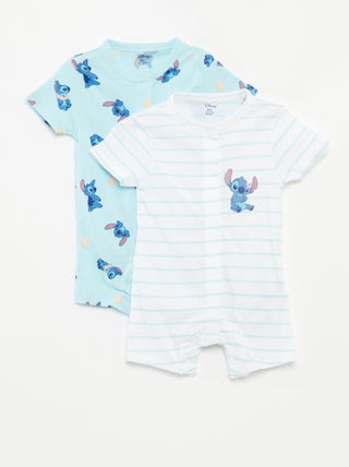 Set di 2 pagliaccetti a maniche corte 'Disney'