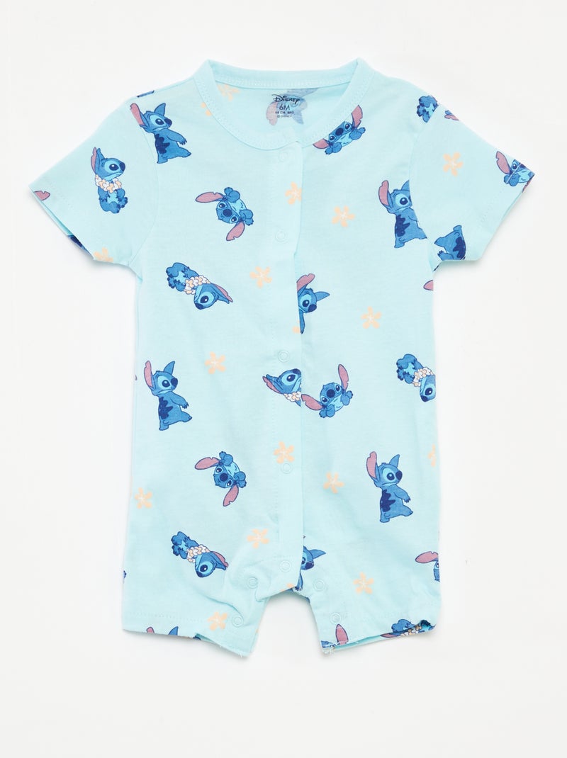 Set di 2 pagliaccetti a maniche corte 'Disney' BLU - Kiabi