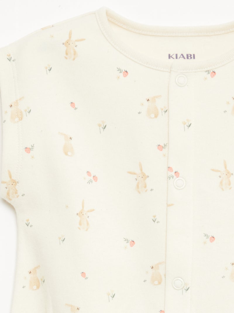 Set di 2 pagliaccetti Bianco - Kiabi