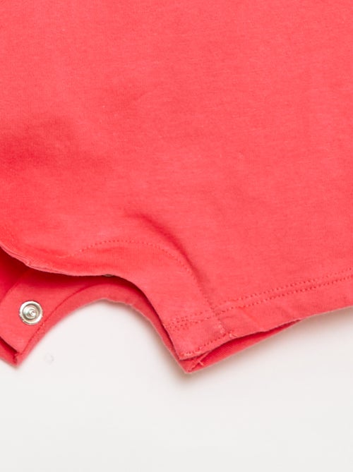 Set di 2 pagliaccetti corti in jersey - Kiabi