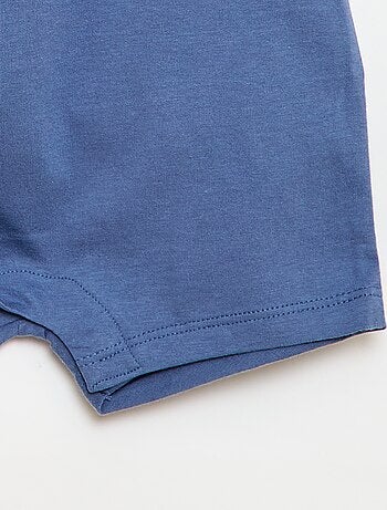 Set di 2 pagliaccetti corti in jersey