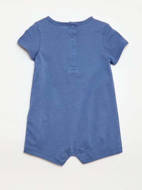 Set di 2 pagliaccetti corti in jersey - Kiabi