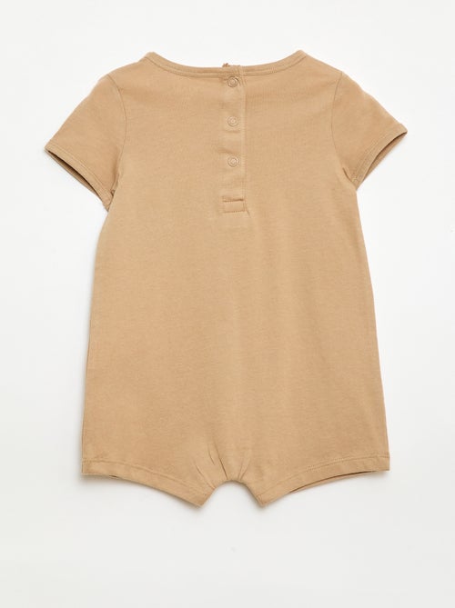 Set di 2 pagliaccetti corti in jersey - Kiabi