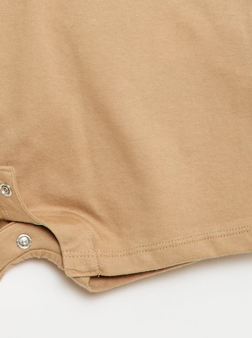 Set di 2 pagliaccetti corti in jersey - Kiabi