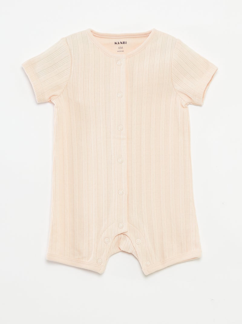 Set di 2 pagliaccetti corti ROSA - Kiabi