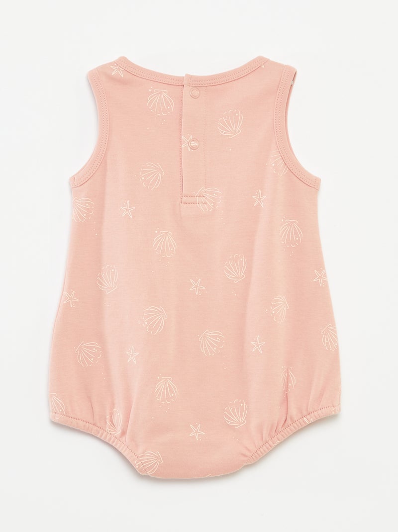 Set di 2 pagliaccetti corti ROSA - Kiabi