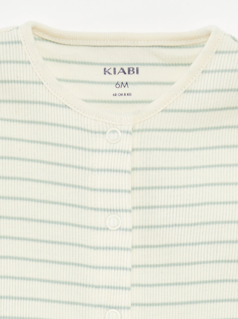 Set di 2 pagliaccetti corti VERDE - Kiabi