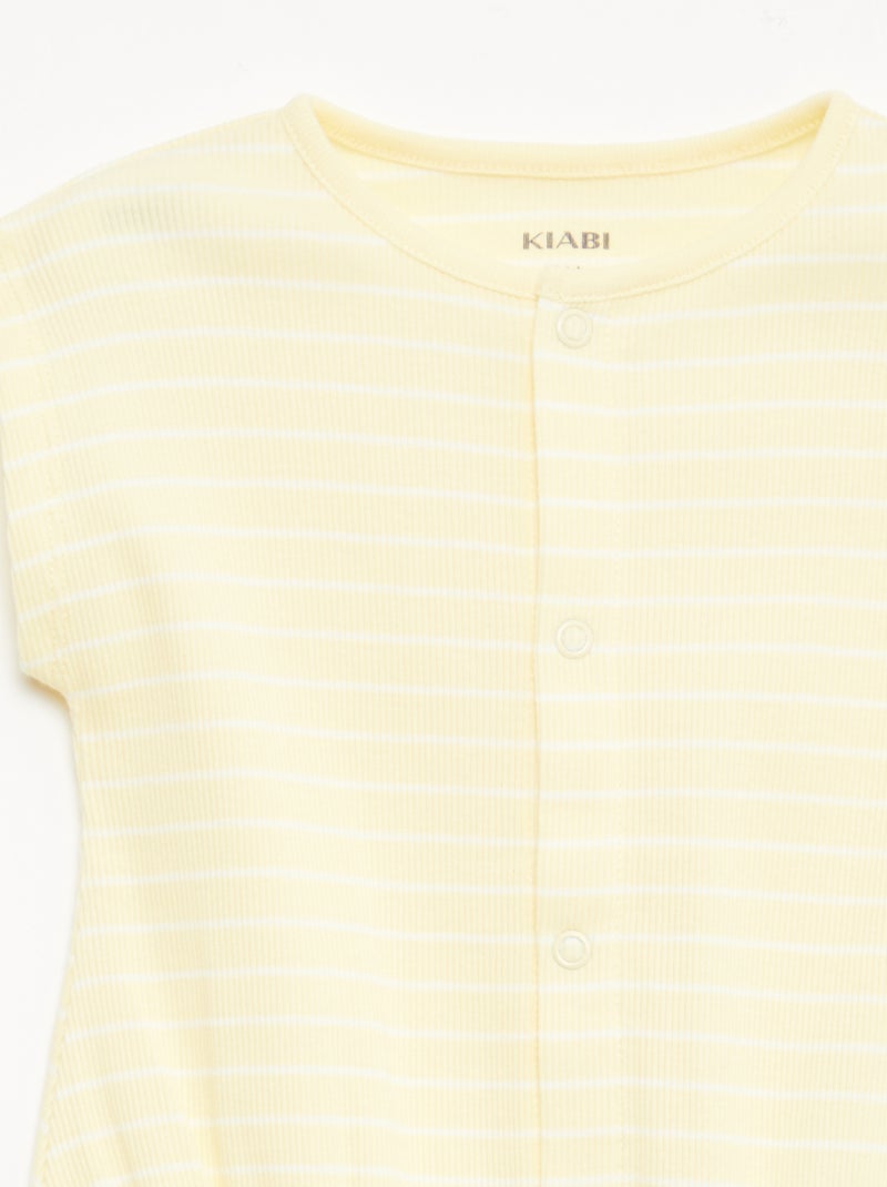 Set di 2 pagliaccetti Giallo - Kiabi