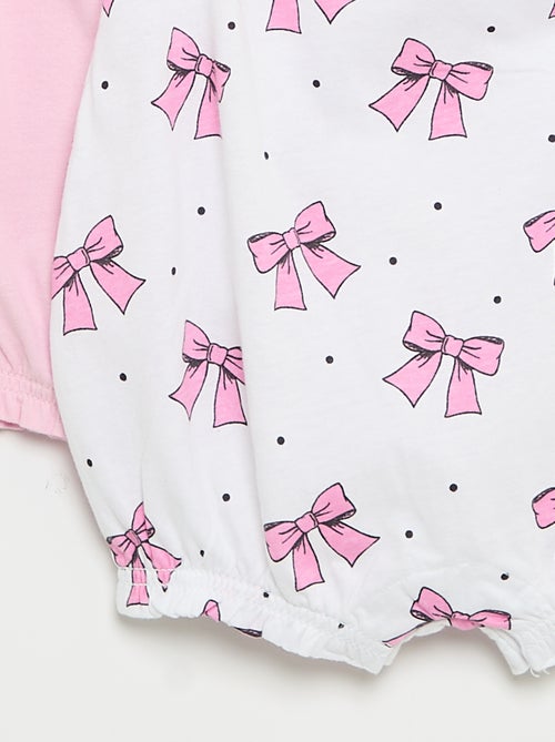 Set di 2 pagliaccetti senza maniche - Kiabi