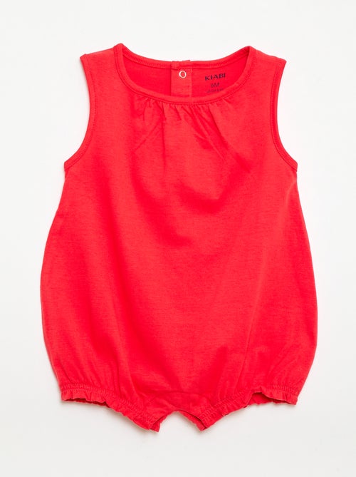 Set di 2 pagliaccetti senza maniche - Kiabi