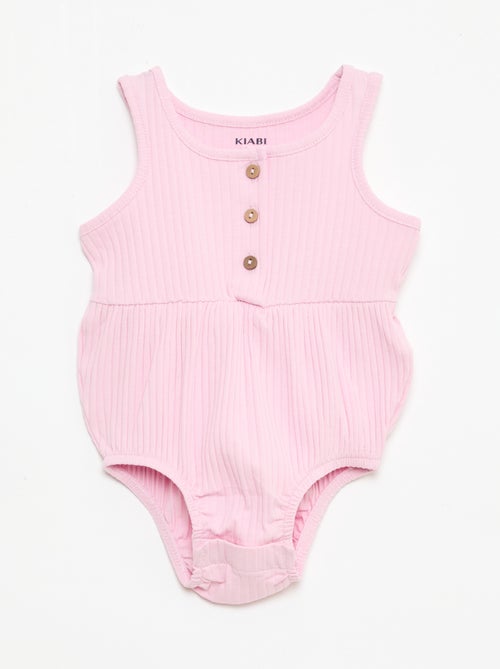 Set di 2 pagliaccetti senza maniche - Kiabi