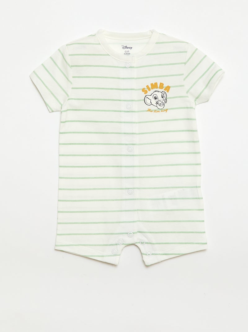Set di 2 pagliaccetti 'Simba' 'Disney' Bianco - Kiabi