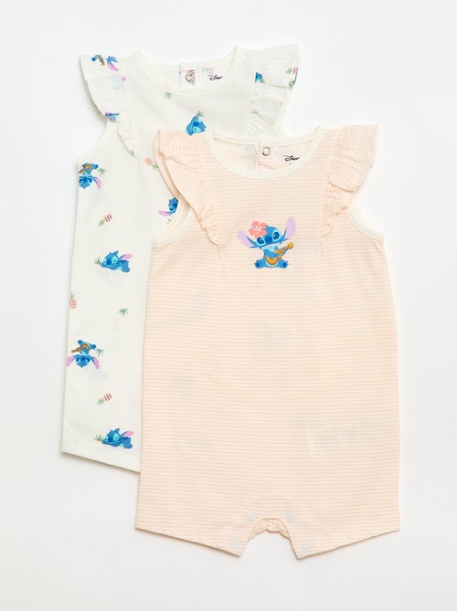 Set di 2 pagliaccetti \'Stitch\' \'Disney\' senza maniche - Kiabi