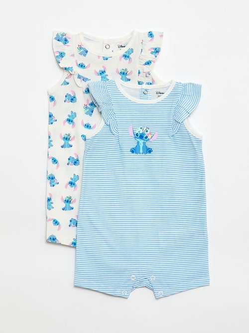 Set di 2 pagliaccetti \'Stitch\' \'Disney\' senza maniche - Kiabi