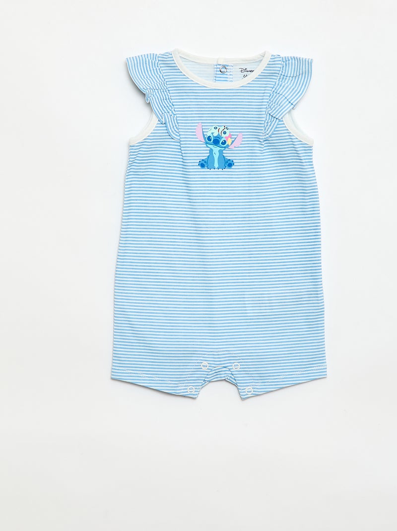 Set di 2 pagliaccetti \'Stitch\' \'Disney\' senza maniche Blu - Kiabi