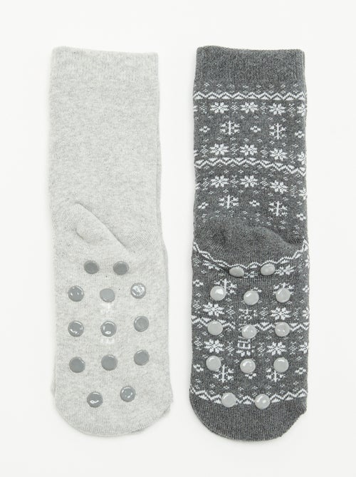Set di 2 paia di calze calde - Natale - Kiabi