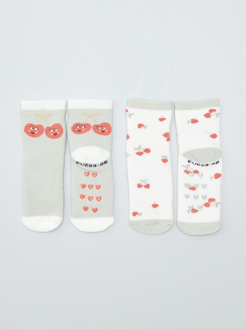 2 Paia Collant Neonata In Microfibra - 40 DEN, Made In Italy, Bianco 18 Mesi - Foto 9