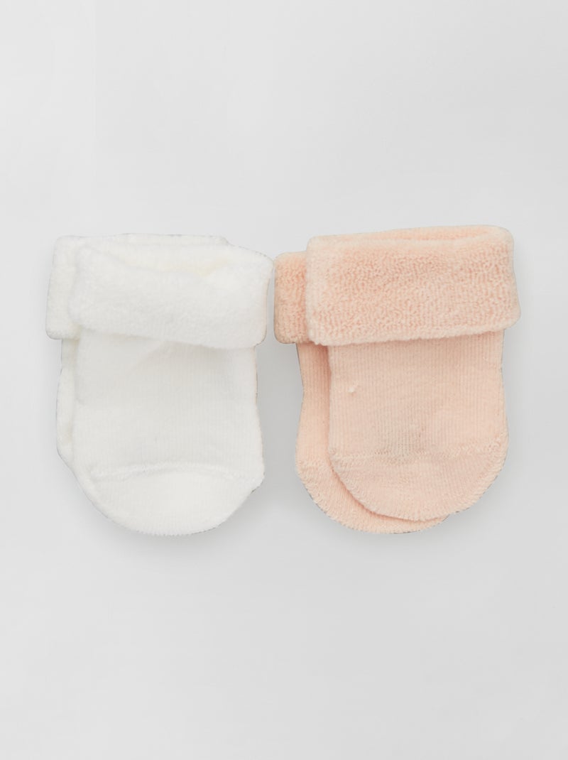 Set di 2 paia di calzini BIANCO - Kiabi