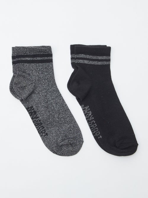 Set di 2 paia di calzini con paillettes - Kiabi