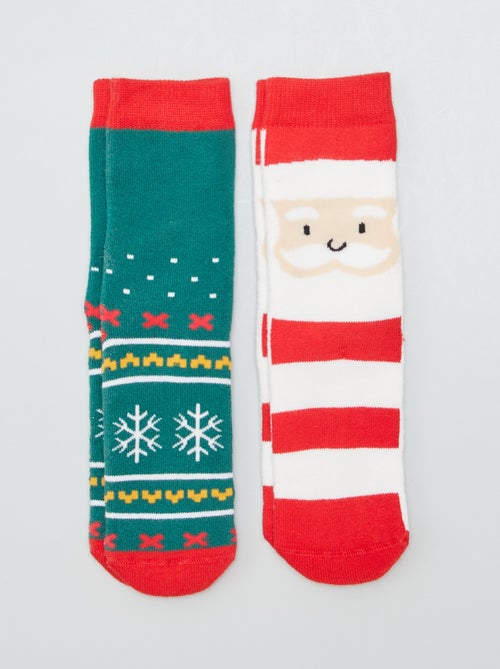 Set di 2 paia di calzini di Natale - Kiabi