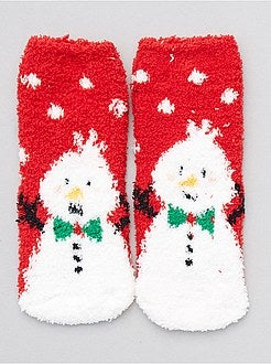 Bambina 3-12 anni - Set di 2 paia di calzini di Natale - Kiabi