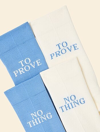 Set di 2 paia di calzini (ekstract) compressivi animati