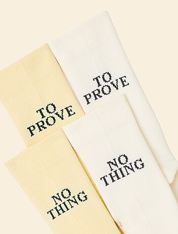 Set di 2 paia di calzini (ekstract) compressivi animati