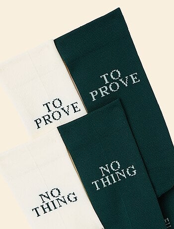 Set di 2 paia di calzini (ekstract) compressivi animati