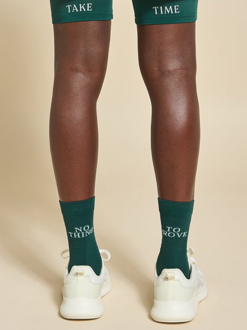 Set di 2 paia di calzini (ekstract) compressivi animati - Kiabi