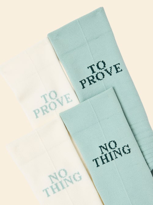 Set di 2 paia di calzini (ekstract) compressivi animati - Kiabi