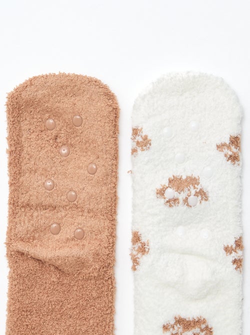 Set di 2 paia di calzini fantasia - Kiabi