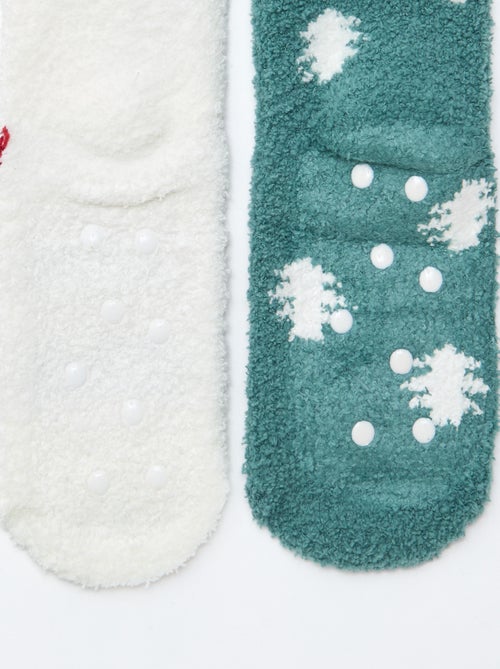 Set di 2 paia di calzini fantasia - Kiabi