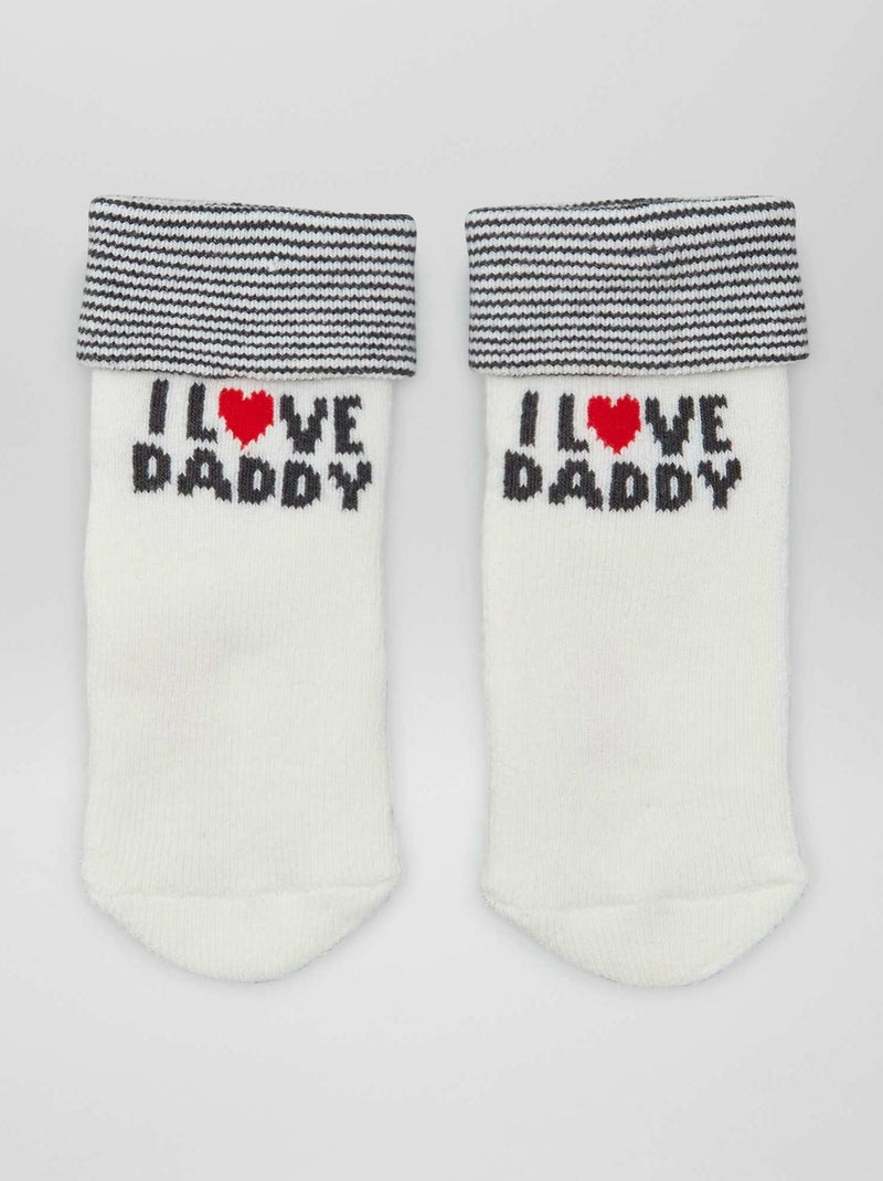 Set di 2 paia di calzini GRIGIO - Kiabi