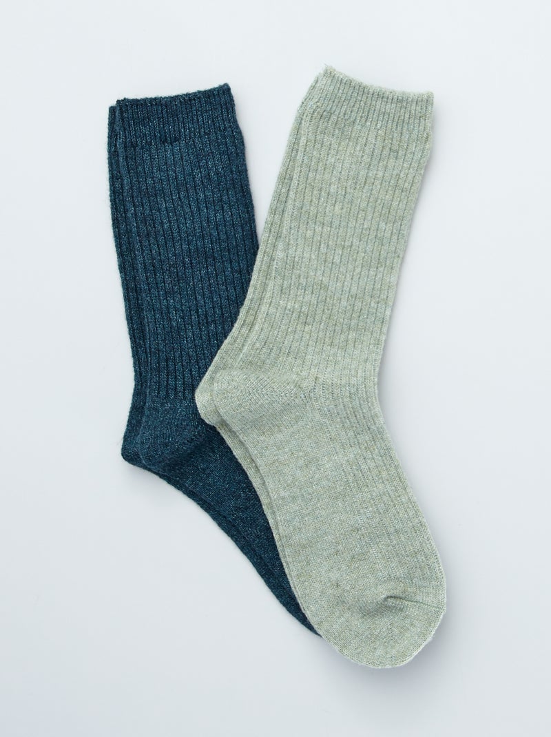 In The Box Calza Tartan New Rosso Uomo » Verdi Promesse - Foto 3