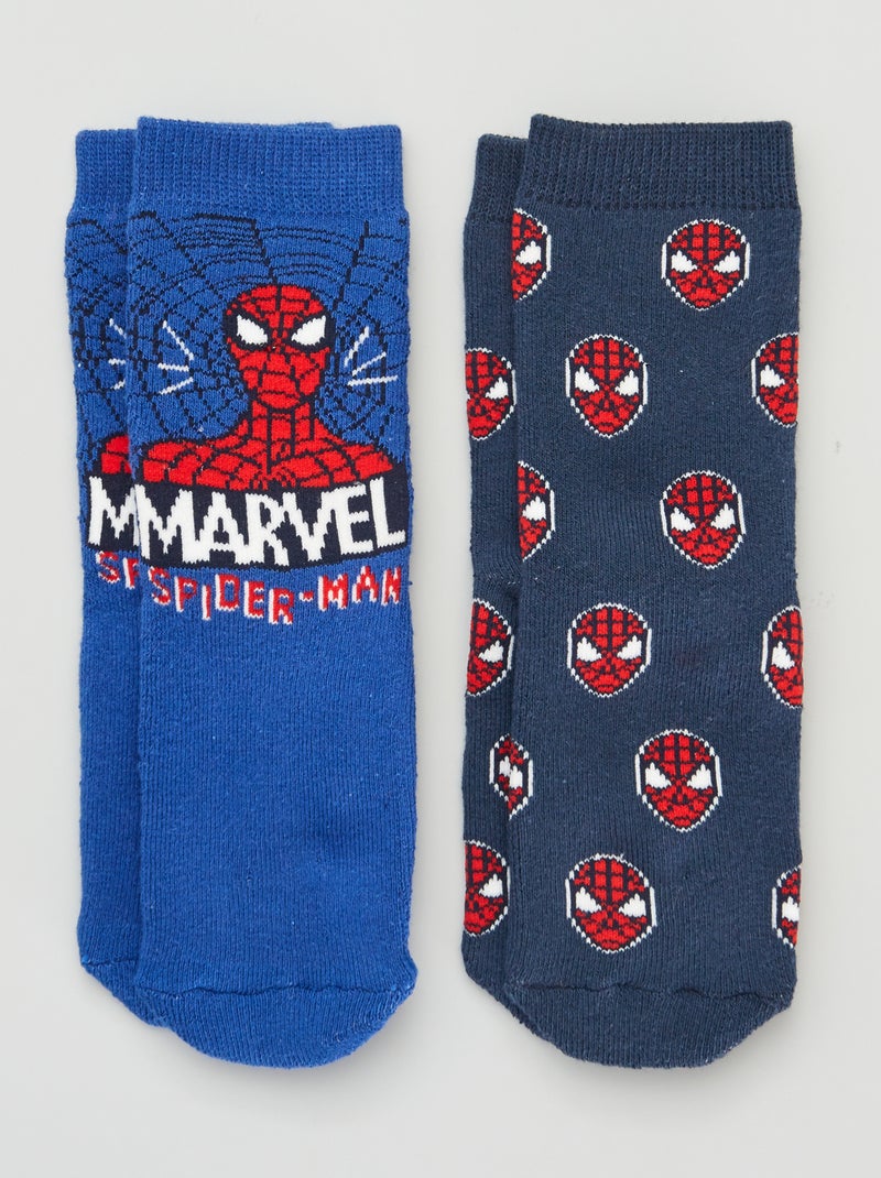 Set di 2 paia di calzini 'Spider-Man' di 'Marvel' BLU - Kiabi