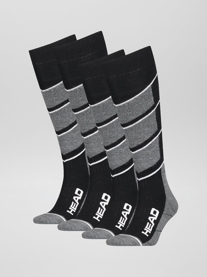 Set di 2 paia di calzini sportivi 'HEAD' nero - Kiabi
