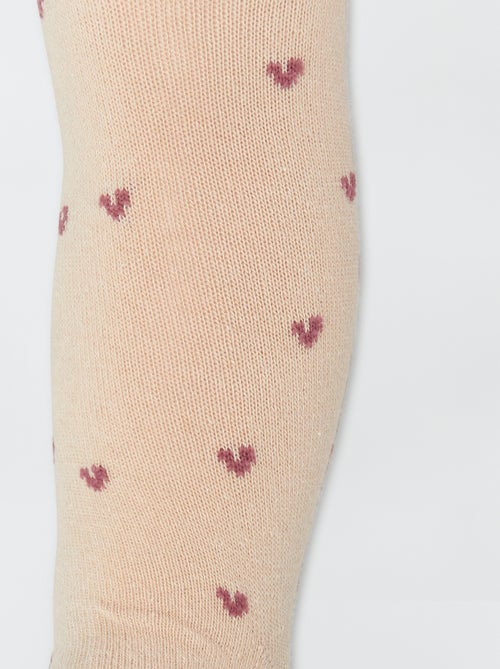 Set di 2 paia di collant caldi - Kiabi