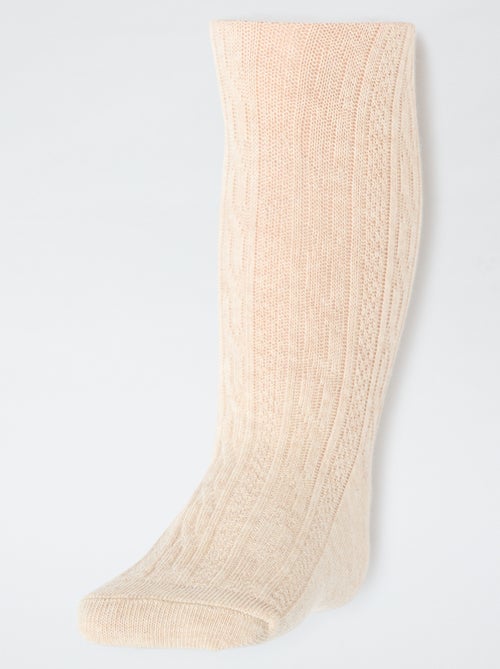 Set di 2 paia di collant in maglia - Kiabi
