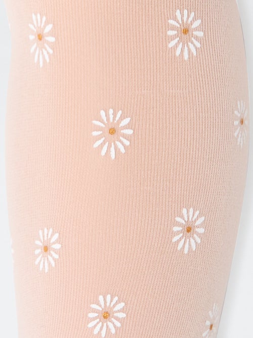 Set di 2 paia di collant leggeri fantasia - Kiabi