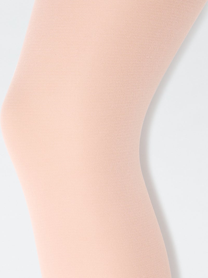 Set di 2 paia di collant leggeri Rosa - Kiabi