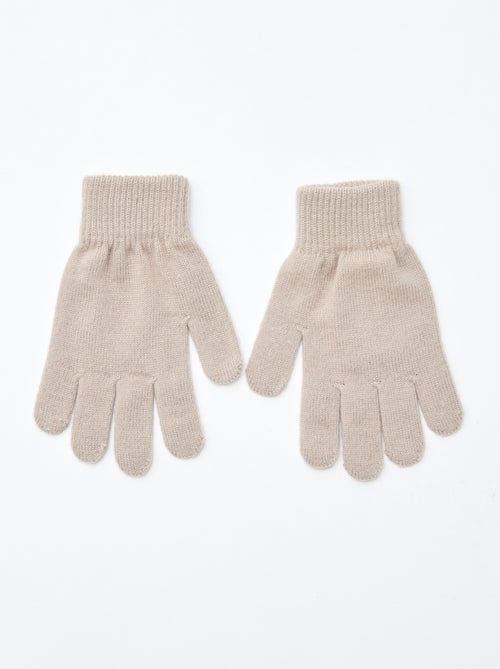 Set di 2 paia di guanti in maglia - Kiabi