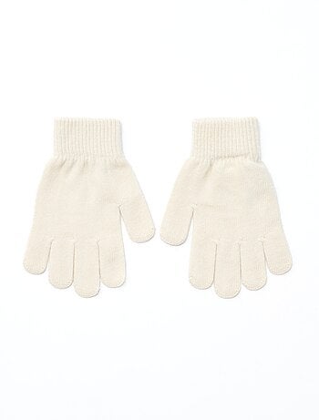 Set di 2 paia di guanti in maglia