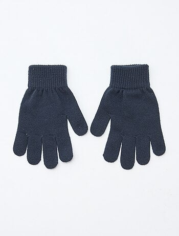 Set di 2 paia di guanti in maglia