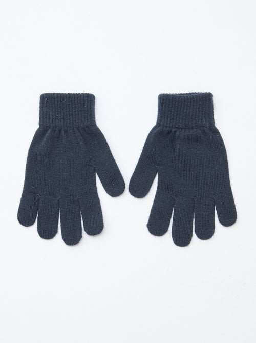 Set di 2 paia di guanti in maglia - Kiabi
